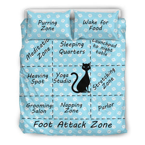 Cat's Map of the Bed Duvet Cover Set - Value Basin