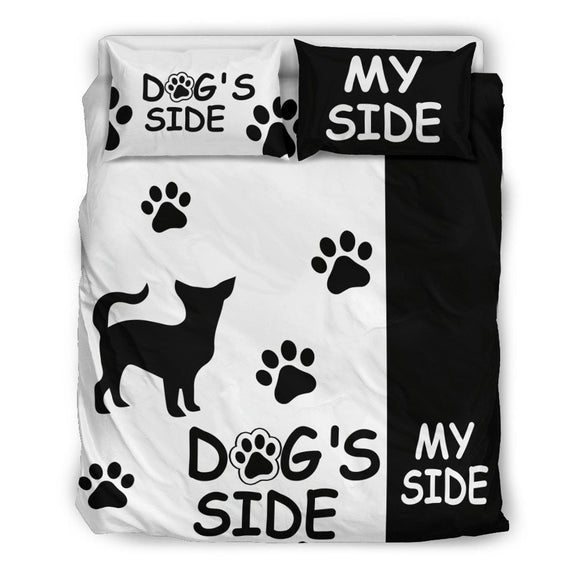 Chihuahua Dog's Side My Side Bedding Set - Value Basin