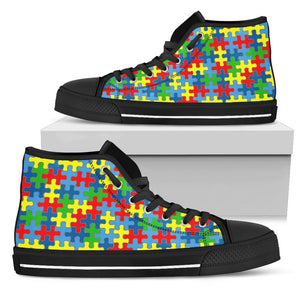 Autism Awareness High Tops Shoes - Value Basin