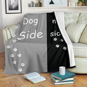 Dog side my side Fleece blanket - Value Basin
