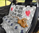 Dogs Leave Paw Prints | Car Seat Protector - Value Basin