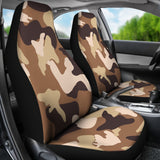 Simply Brown Camouflage Car Seat Cover