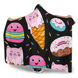 Cats and Donuts Hooded Blanket - Value Basin