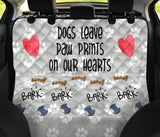 Dogs Leave Paw Prints | Car Seat Protector - Value Basin