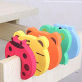 Baby Safety Cute Animal Door Stoppers - 5Pcs