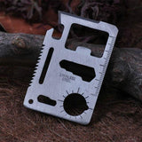 NEW 9 in 1 Portable Card Knife Tactical Survival Equipment - Value Basin