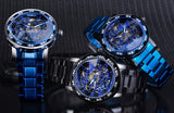 Winner Transparent Royal Wrist Watch