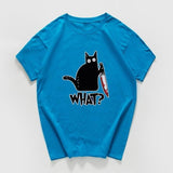 Cat "What?" Unisex T-shirt - Value Basin