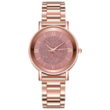 Women Watches 2020 Luxury Diamond Rose Gold Ladies Wrist Watches Magnetic Women Bracelet