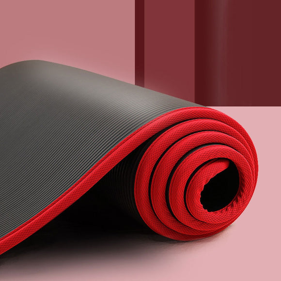 10mm Non-slip Yoga Mat With Strap