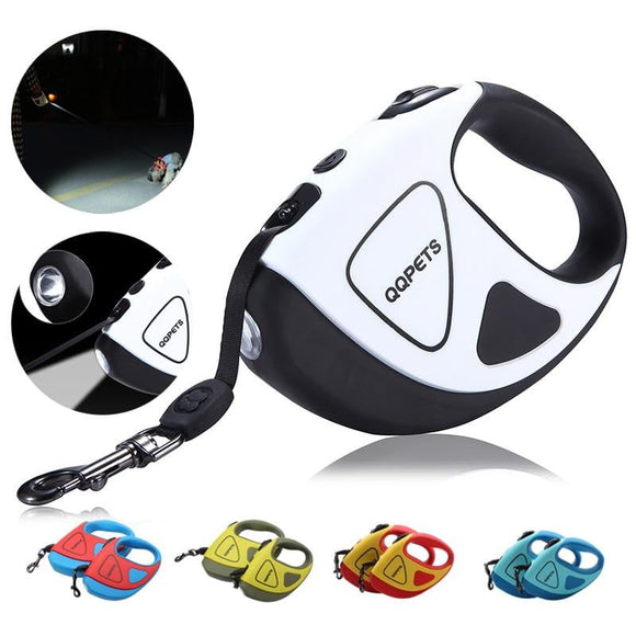 Automatic Retractable Dog Leash With LED Light - Value Basin