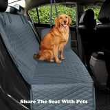 Dog Car Seat Cover With Zipper And Pockets - Value Basin