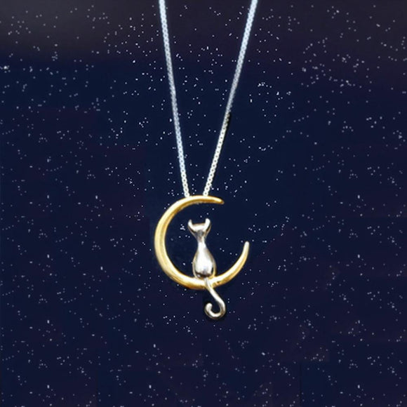 Cat Moon Necklace - Value Basin